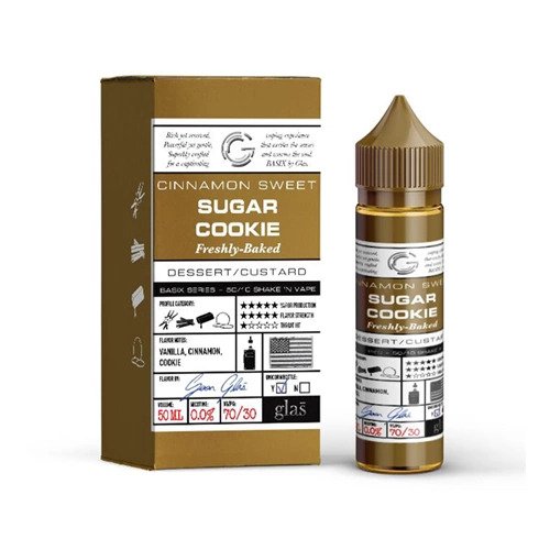 Ejuice Glas Sugar Cookie Shortfill